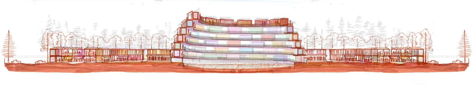 Une ruche de containers