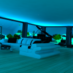 salon immergé