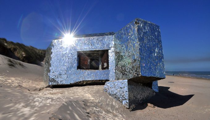 « REFLECHIR » Bunker éclatant à dunkerque