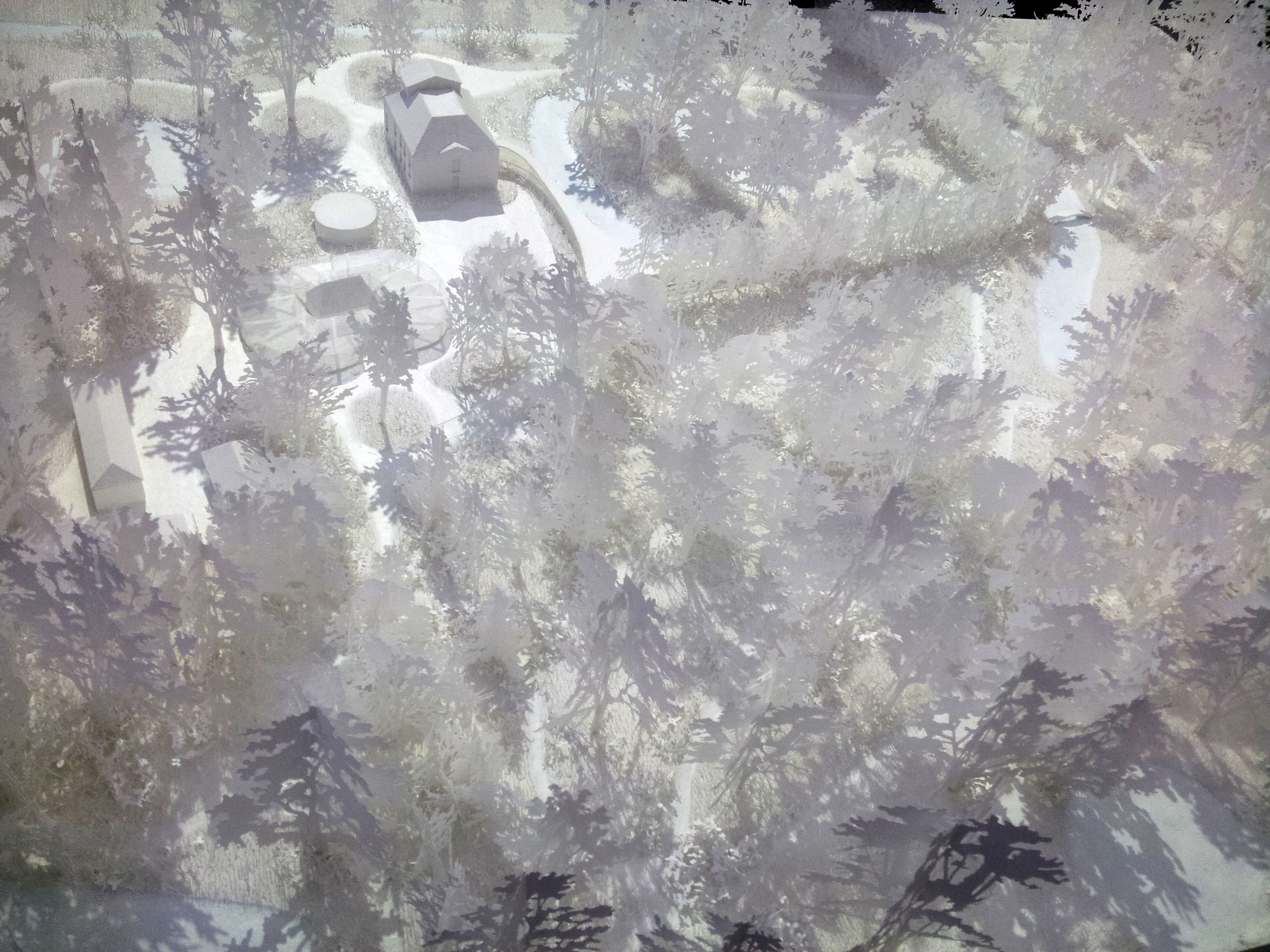 Junya-Ishigami-Freeing-Architecture-01-Vue dessus maquette